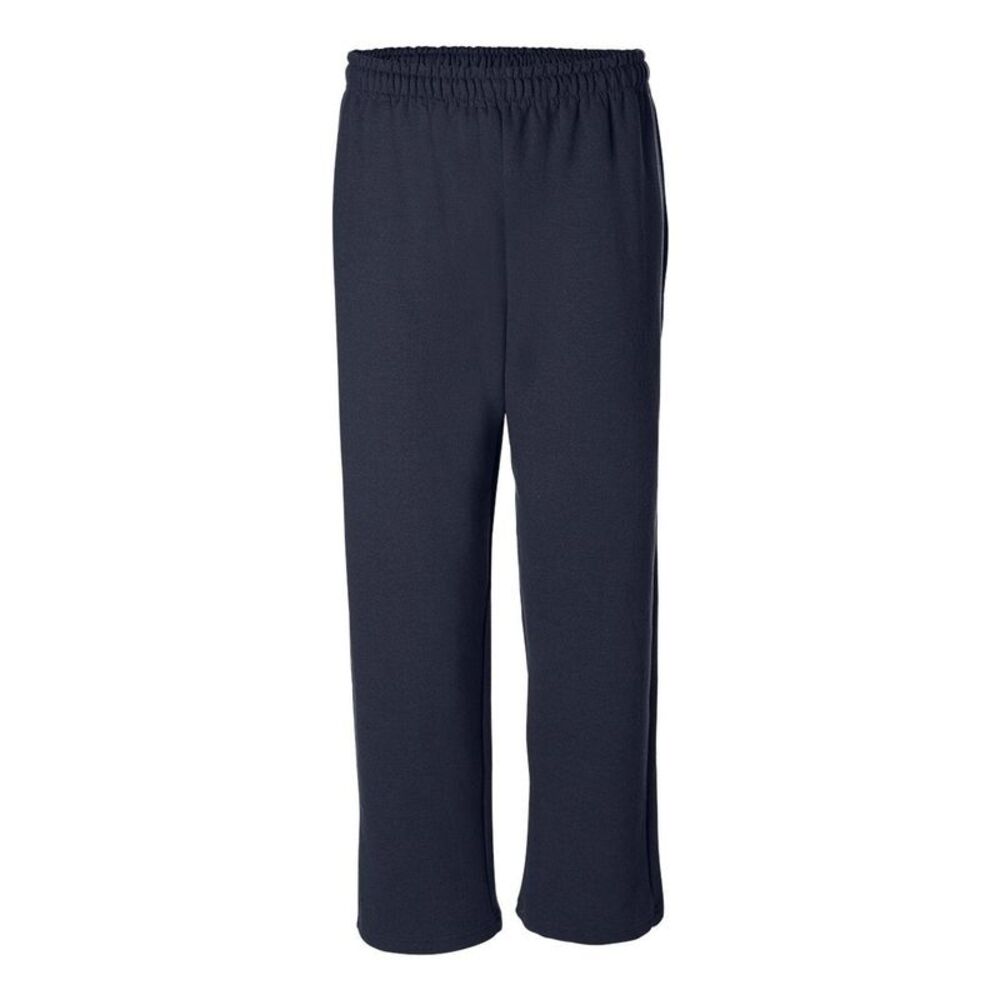 Gildan Heavy Blend Open-Bottom Sweatpants / Navy